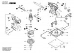 Bosch 3 601 BA8 0G0 GSS 140 Orbital Sander Spare Parts